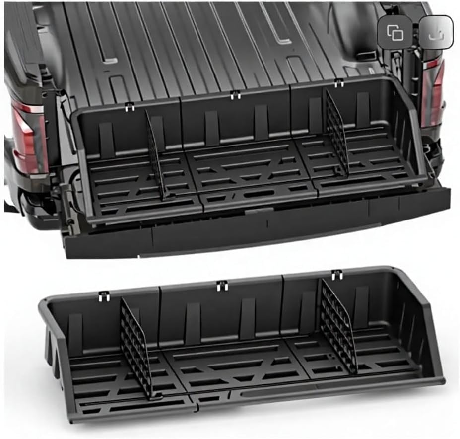 56" Slide Out Cargo Tray Utility Storage Box Organizer for Full-Size Truck