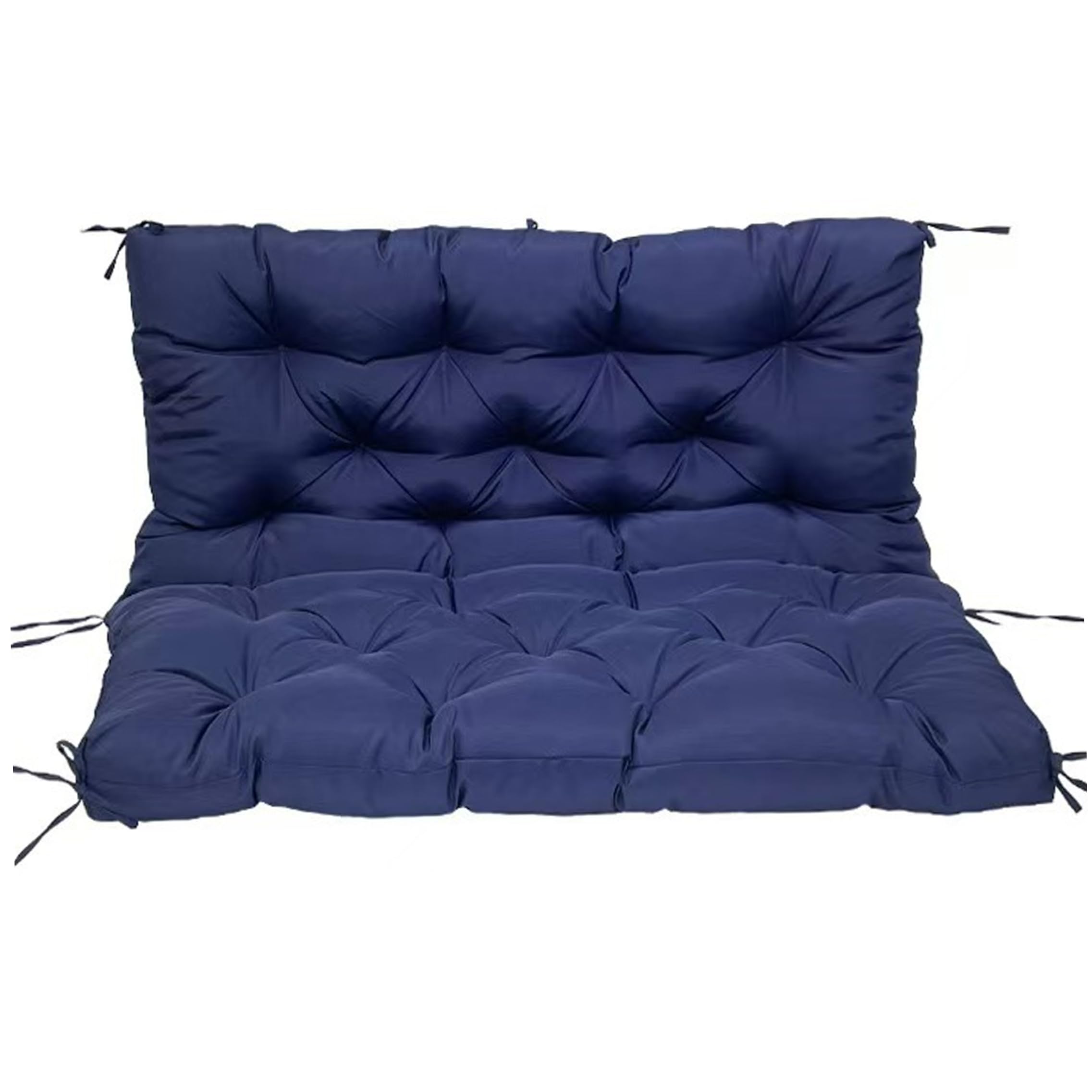 Coussin de balançoire bleu marine pour vos moments de détente au jardin
