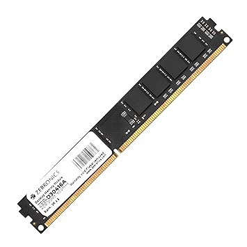 Zebronics 4GB DDR3 RAM for PC, 1600MHz, Low Power Consumption, High Stability Performance (D30416A)