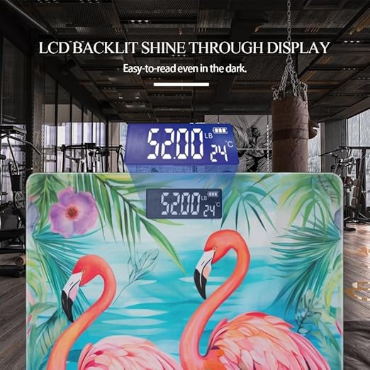Báscula Digital de Baño Precisión 400 lb con Pantalla LED miniatura 3