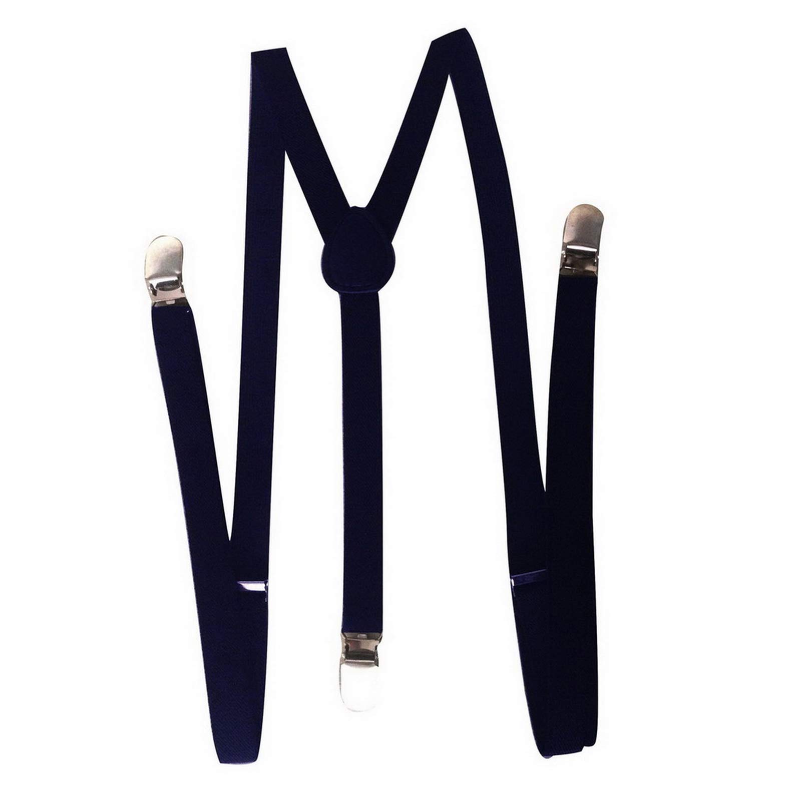 Tirantes elásticos anchos ajustables en forma de Y con 3 clips fuertes, para mujer, niños y niñas.