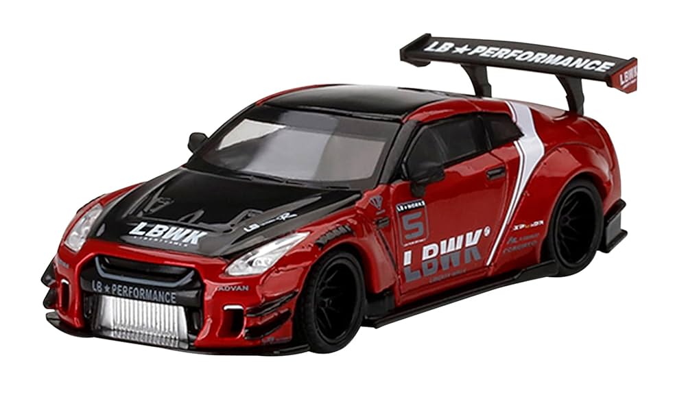 MINIGT LB★WORKS Nissan GT-R R35 1/64 MINI GT - Nissan GT-R R35 Type 2 LB Works Rear Wing - 1/64