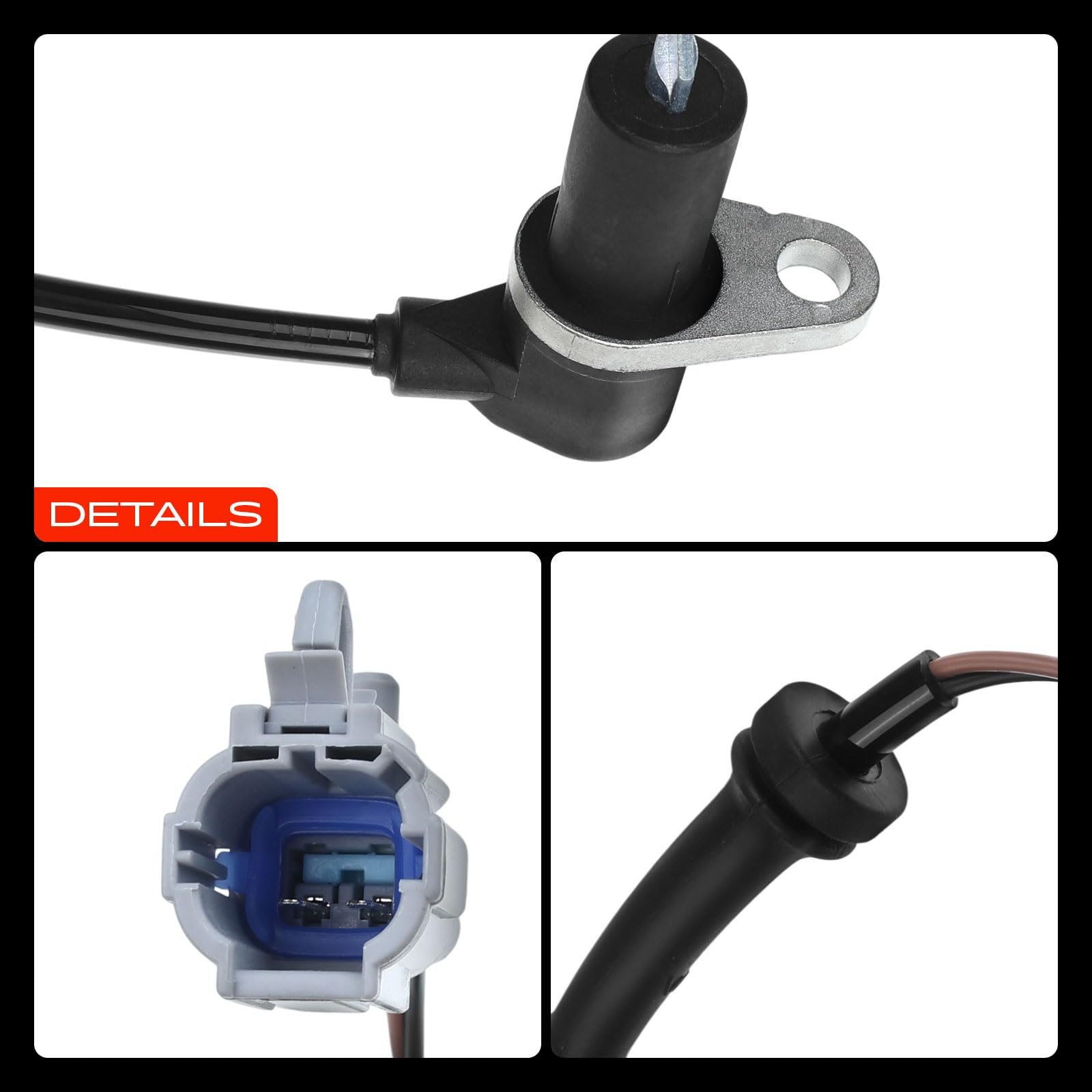 Frankberg Capteur ABS Essieu avant droit 479100X800 | Compatible avec: Terrano II R20, Fourgonnette Terrano II R20