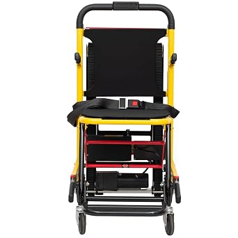 Stair Lifts,Portable Stair Lift,Chassis Can Go Up and Down Stairs Chair,Electric Climbing Stair Wheelchair Trolley,Hand Truck Stair Climber Electric black