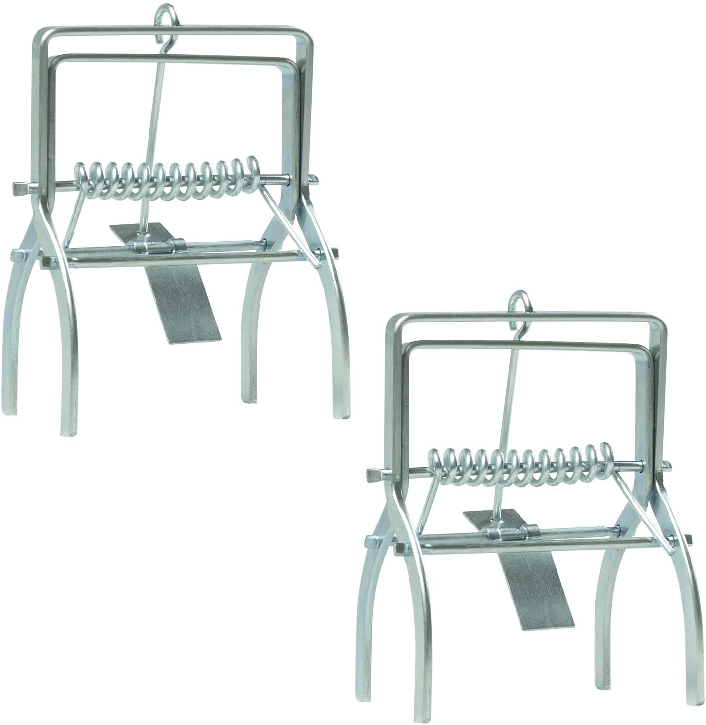 2x Pack of Heavy Duty Mole Claw Scissor Traps Fast Humane Kill (2)