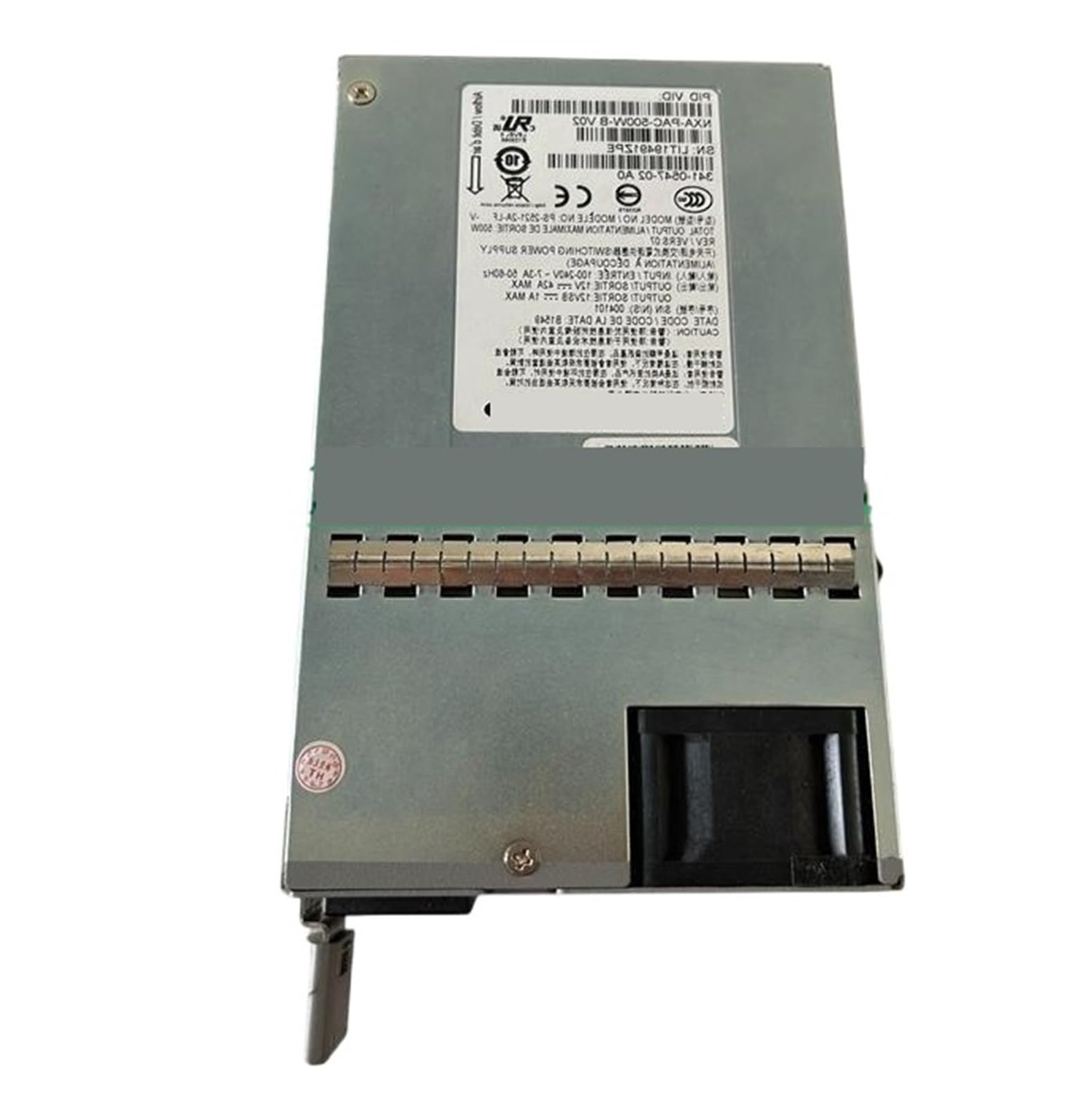 KSZHZYMGX NXA-PAC-500W-B 3064 Power Supply 341-0547-01