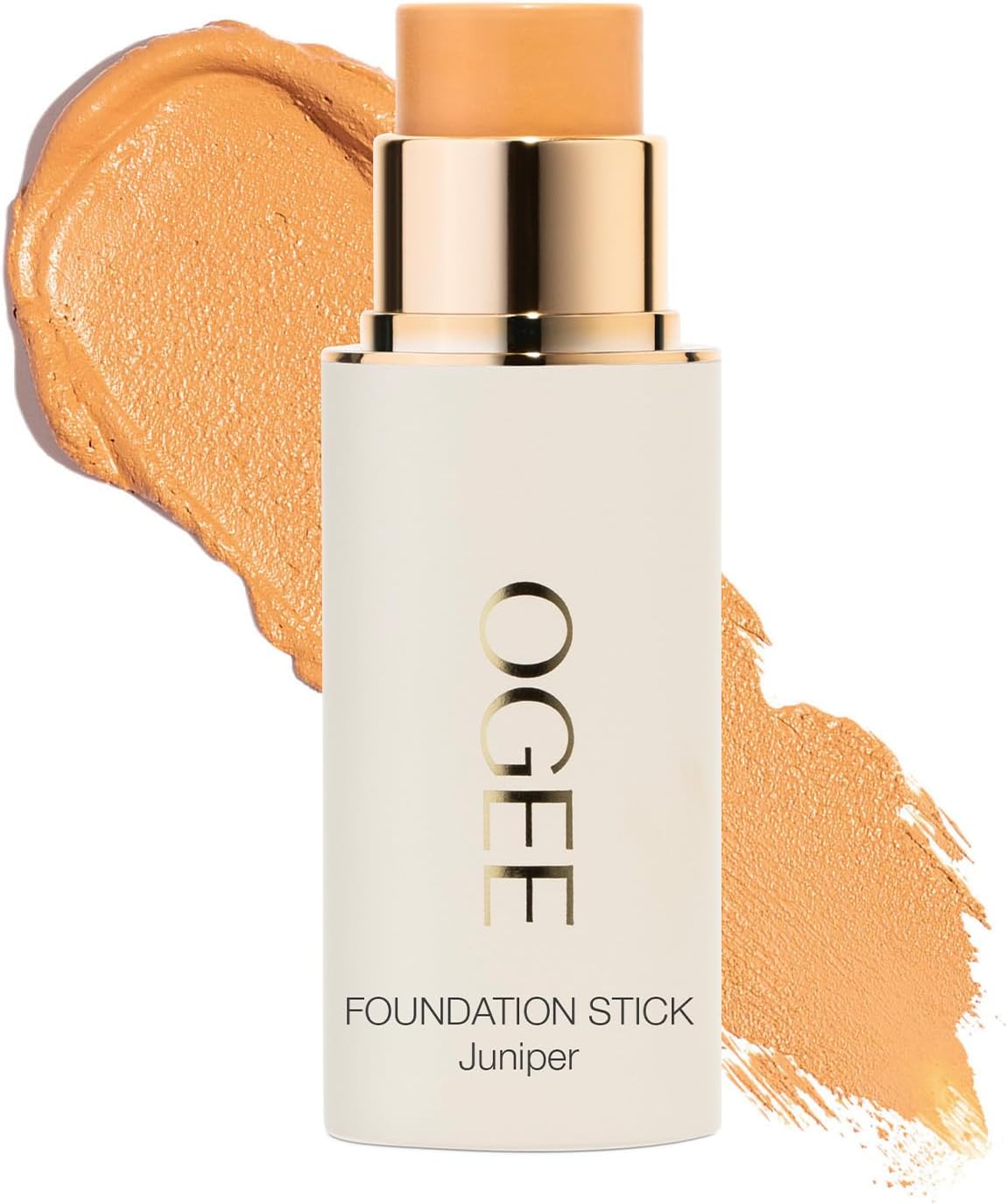 Ogee Sculpted Complexion Foundation Stick (Juniper 3.75W - Medium Light Tan, Olive Undertones) Full Coverage Foundation Makeup - Instantly Balance & Even Complexion - 70% Organic Ingredients