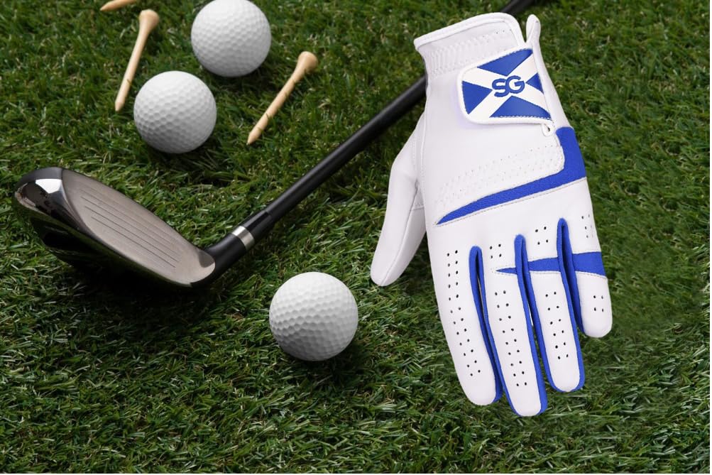 Sports Gear Ltd Pack of 3 Cabretta Leather Men’s Golf gloves, for All Weather Conditions Soft Feel Grip - Image 2