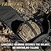 Tactical Helmet Bag Pack,Multi-Purpose Molle Storage Military Carrying Pouch for Sports Hunting Shooting Combat Helmets. … (Black)