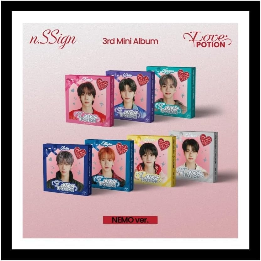 nSSign Love Potion NEMO Doha Ver mini album le cadeau idéal pour les fans de K-pop
