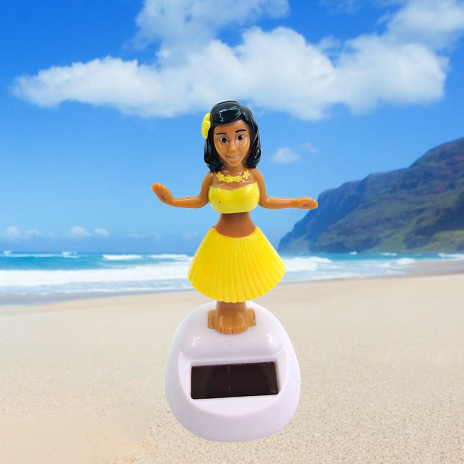 Figure danzanti solari di Dtaigou | Giocattoli per bambine ad energia solare - Figure bobblehead solari per cani Ballerini per figure da crcotto, ornamenti interni per auto per bambini, per la decoraz