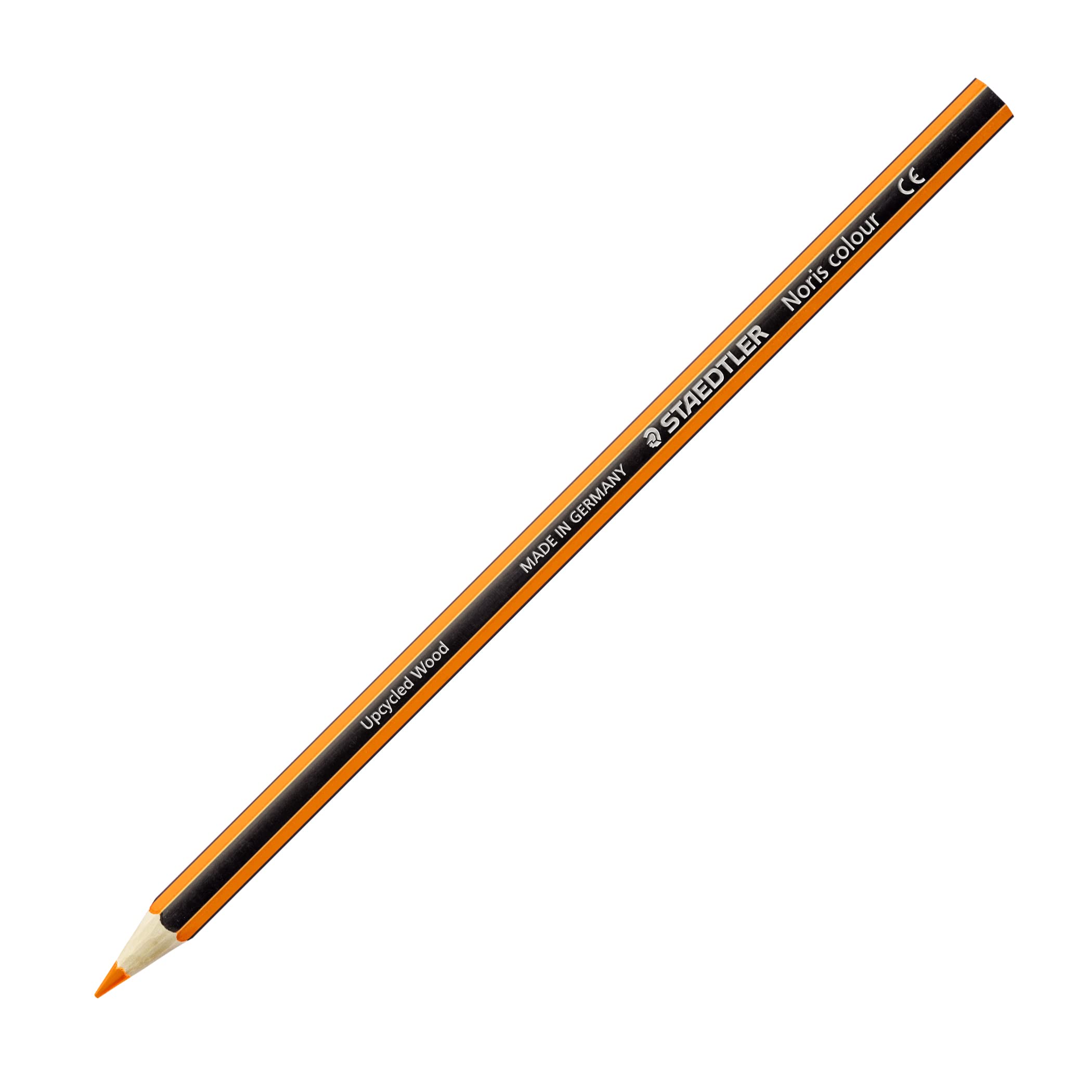 STAEDTLER 185-4 Noris Colour Colouring Pencils - Orange (Box of 12)