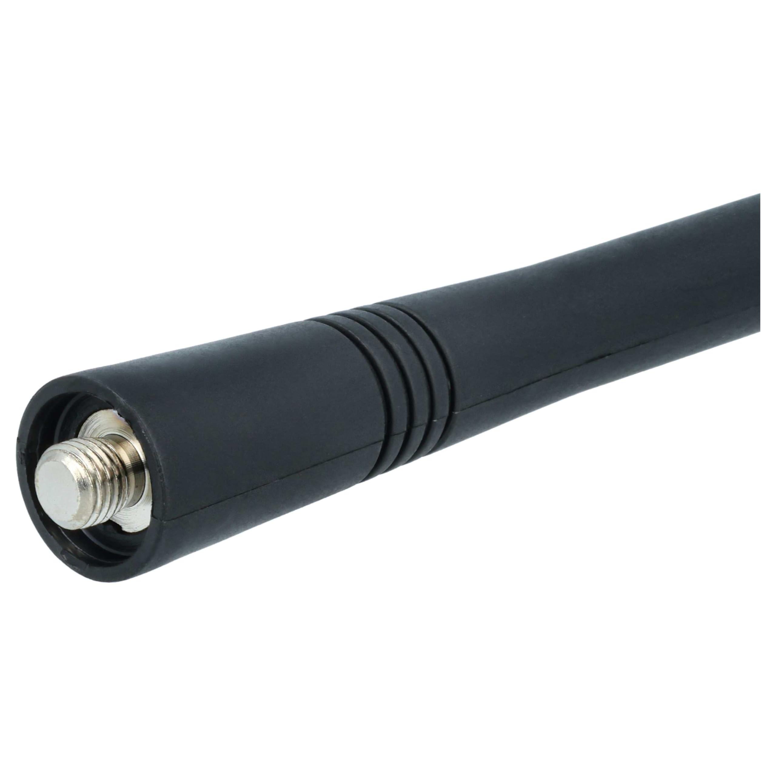 vhbw 4x Antenna Compatibile con Motorola GP328 GP330 GP340 GP360 GP3688 GP344 GP380 GP338 Plus - 15,1 cm Nero