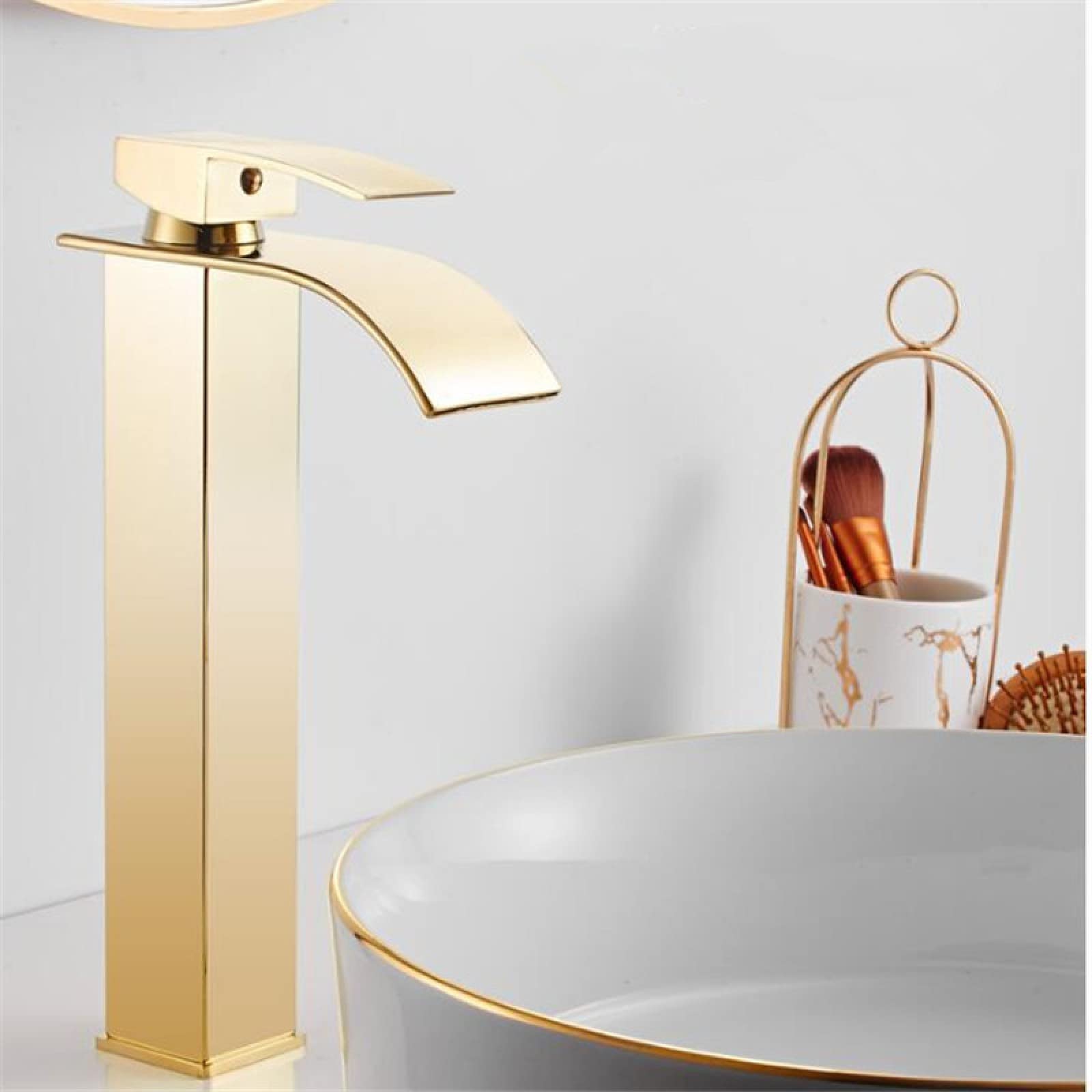 Robinet de salle de bain cascade design moderne pour rénovation de vasque - 8