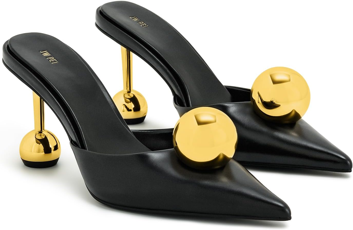 JW PEI Women's Sofia Sphere Heel Mules - Image 3