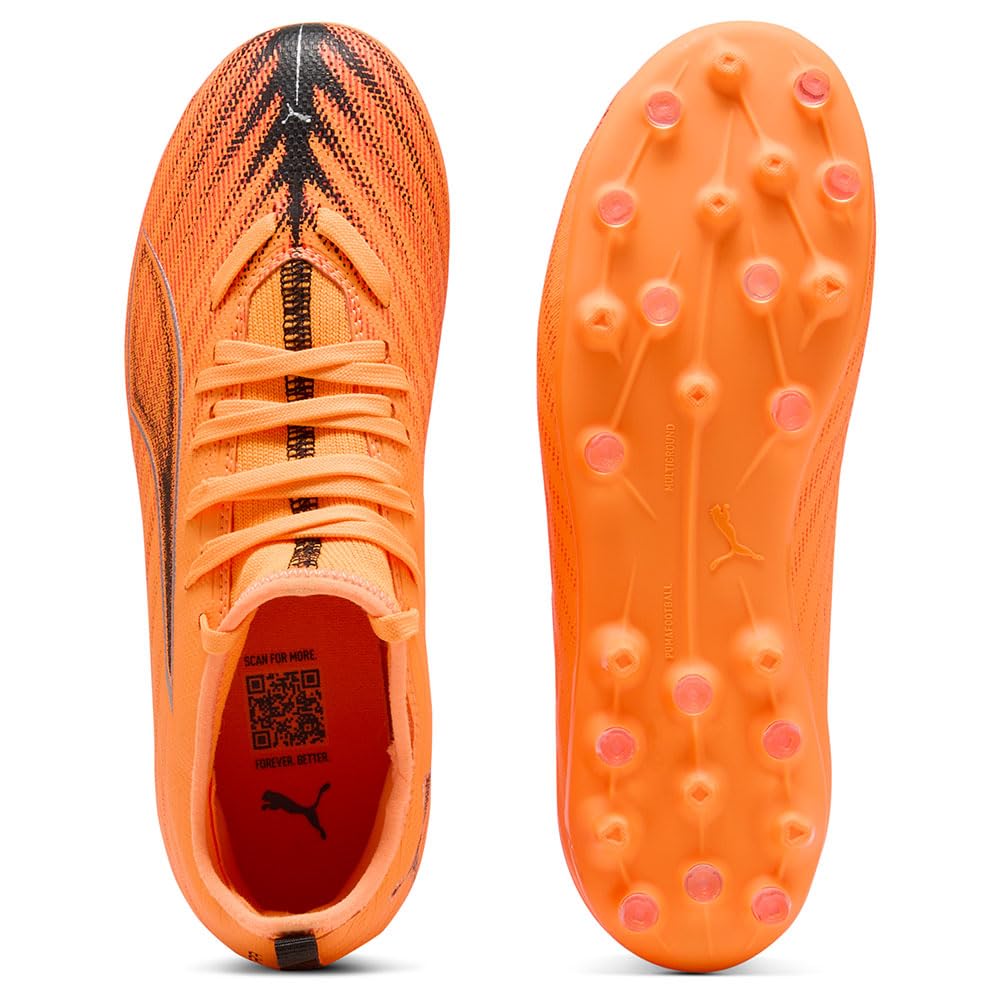 Puma Ultra 6 Match MG Jr - Zapatos de fútbol Unisex para niños