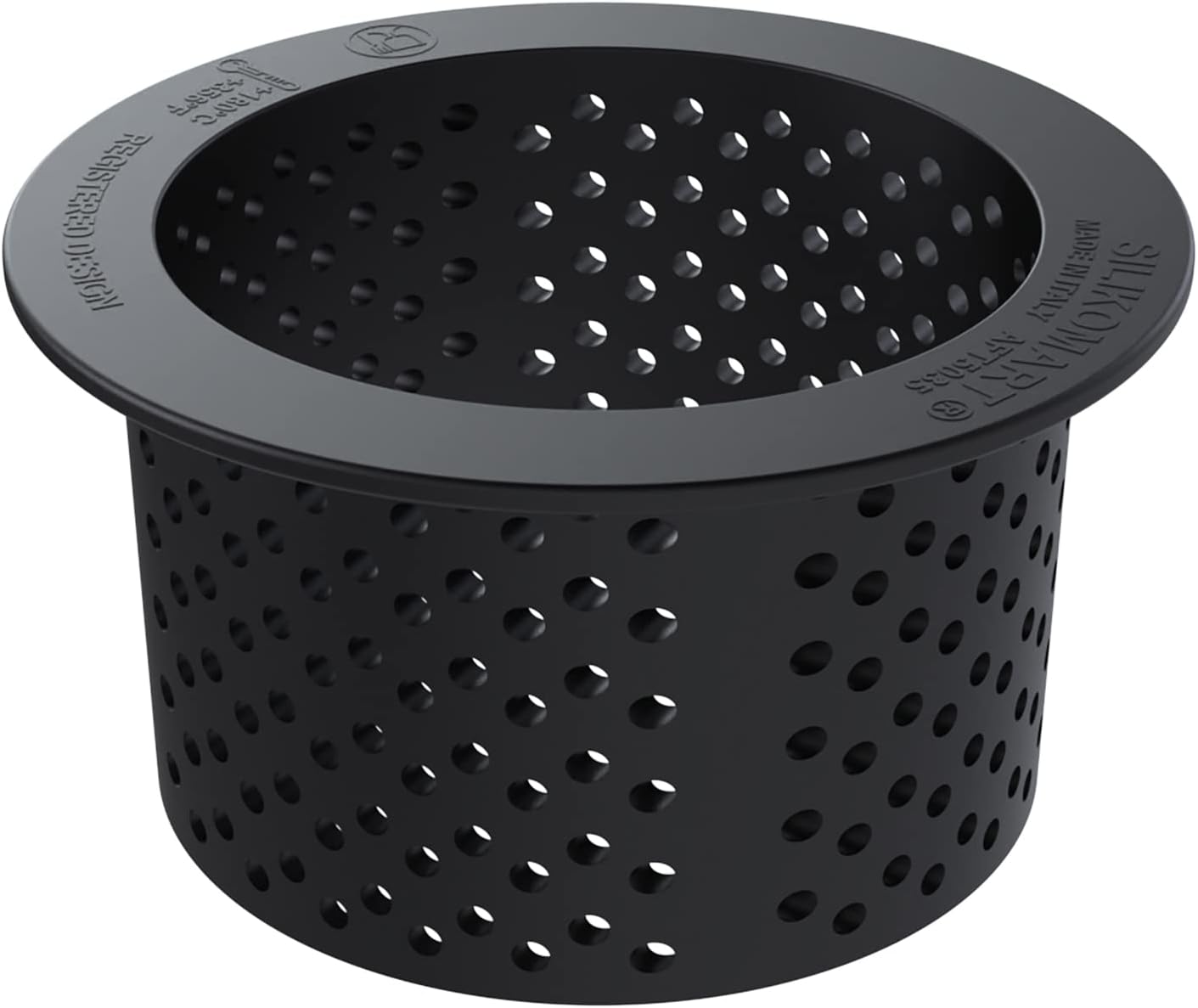 Silikomart Tarte-Ring-Round-50x35 Heat-Resistant Perforated Plastic Cutting Ring 1.96 Inch Diameter - 6 Pieces