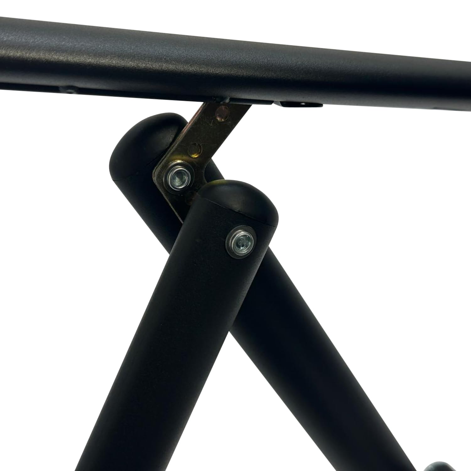 DEGAMO Milano - Juego de 4 sillones plegables (metal negro y tejido acolchado, 7 posiciones, resistentes a la intemperie, para exteriores)