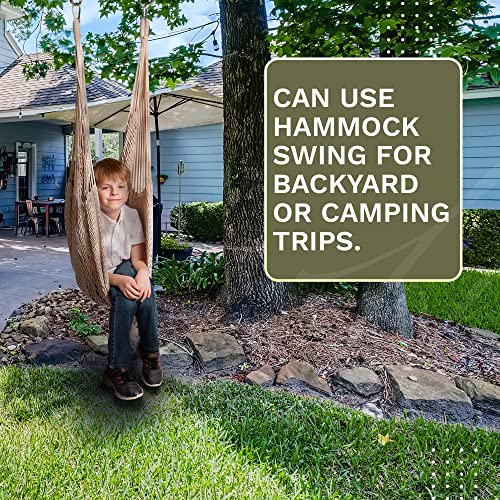 Therapist-Designed Sensory Swing For Adults & Kids With Adhd, Autism, Anxiety - Hanging Chair Outdoor Swings For Adults - Sensory Swing For Kids Indoor Or Outdoor Hammock Swing Chair - Hammock Chair #TOP6