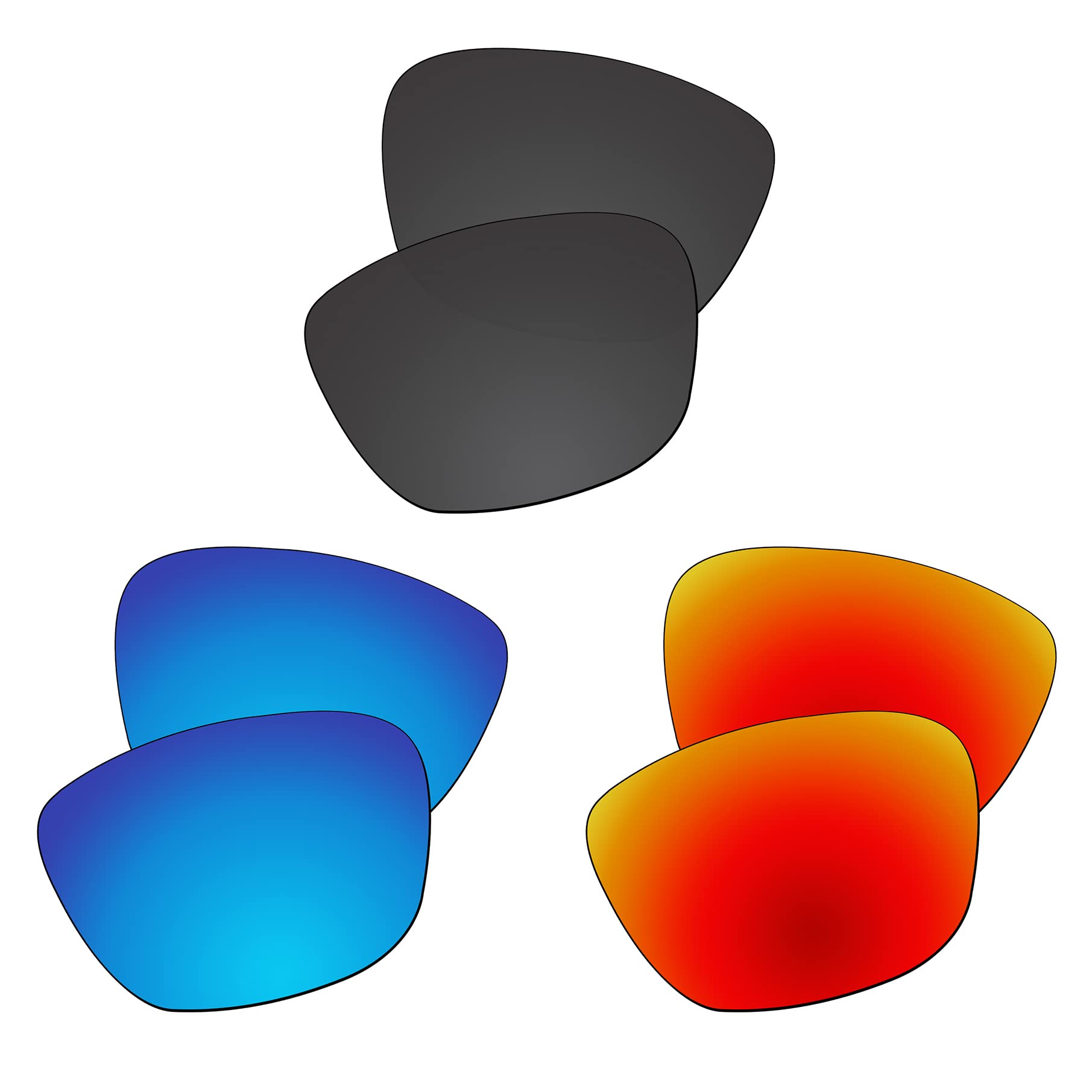 EZReplace Ersatzgläser Für Arnette Slide AN4007 – Polarisiert, Kastanienbraun – 100% UV-Schutz