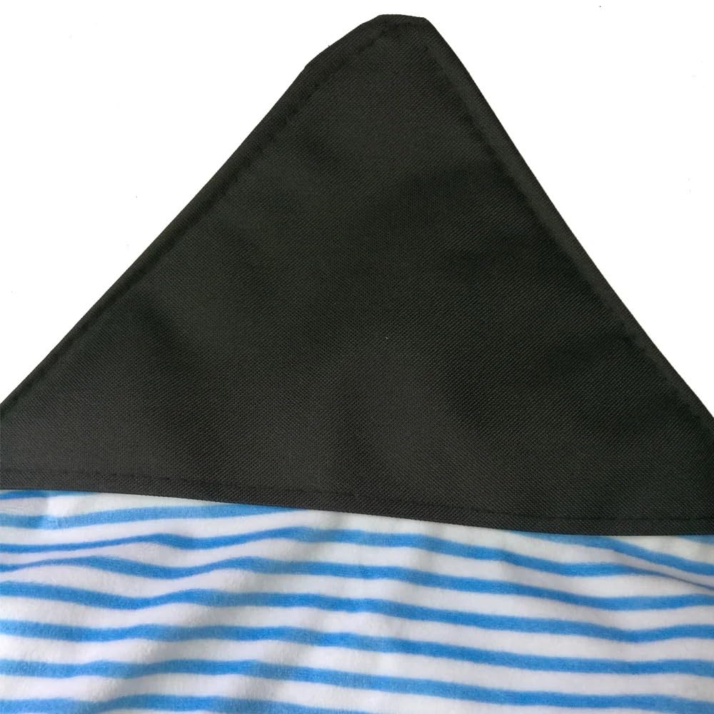 sup Tasche Surf Board Abdeckung Surfbrett Tasche Wakesurf Longboard Surfen Stretch Schutzhülle Tasche sup zubehör(Black-230X50)