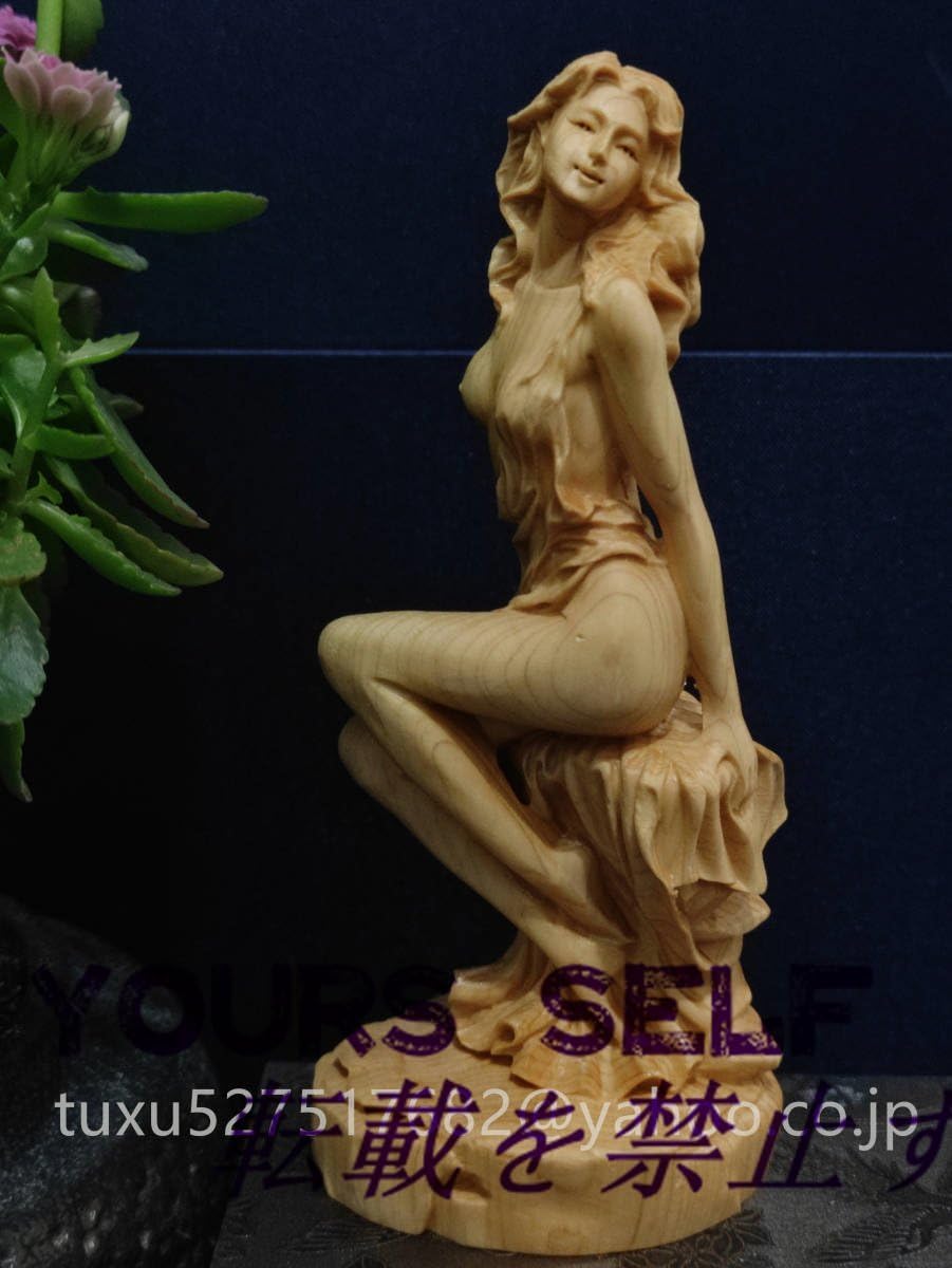 Amazon.co.jp: 極上品 女神 置物 美少女 彫刻 少女 女性 彫刻工芸品