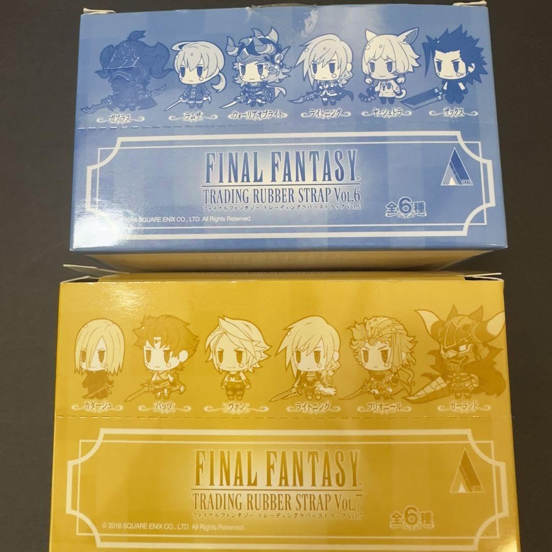Amazon.co.jp: FF ff ラバーストラップ vol6 vol7 BOXコンプリート 