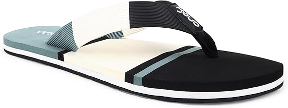 ONE8 Virat Kohli Men Anti-Skid Tuffline-Sole Comfort Footbed Water Resistant Light Weight Flip-Flop