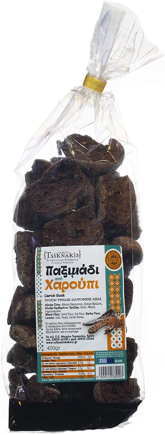Carob Rusk 400g