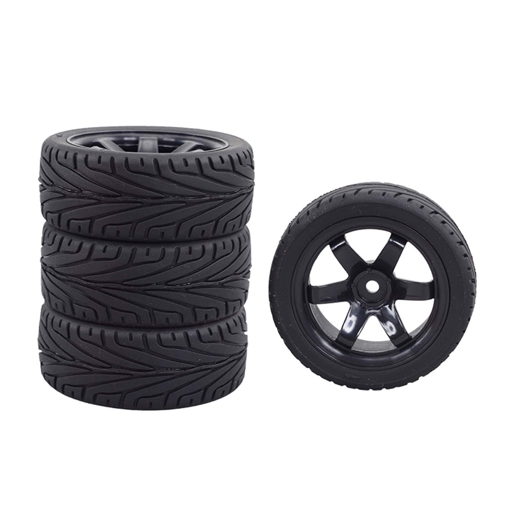 Pneus RC 910y-6083 avec éponge et roue 4P pour HSP HPI 1/10 on-road touring voiture - Pièces RC Pneus RC 910y-6083 avec éponge et roue 4P pour HSP HPI 1/10 on-road touring voiture - Pièces RC