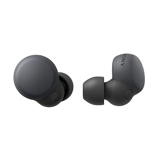 Sony linkbuds s | cuffie true wireless con noise cancelling, connessione multipoint, batteria fino a 20h, resistenza ipx4, ultraleggere - nero