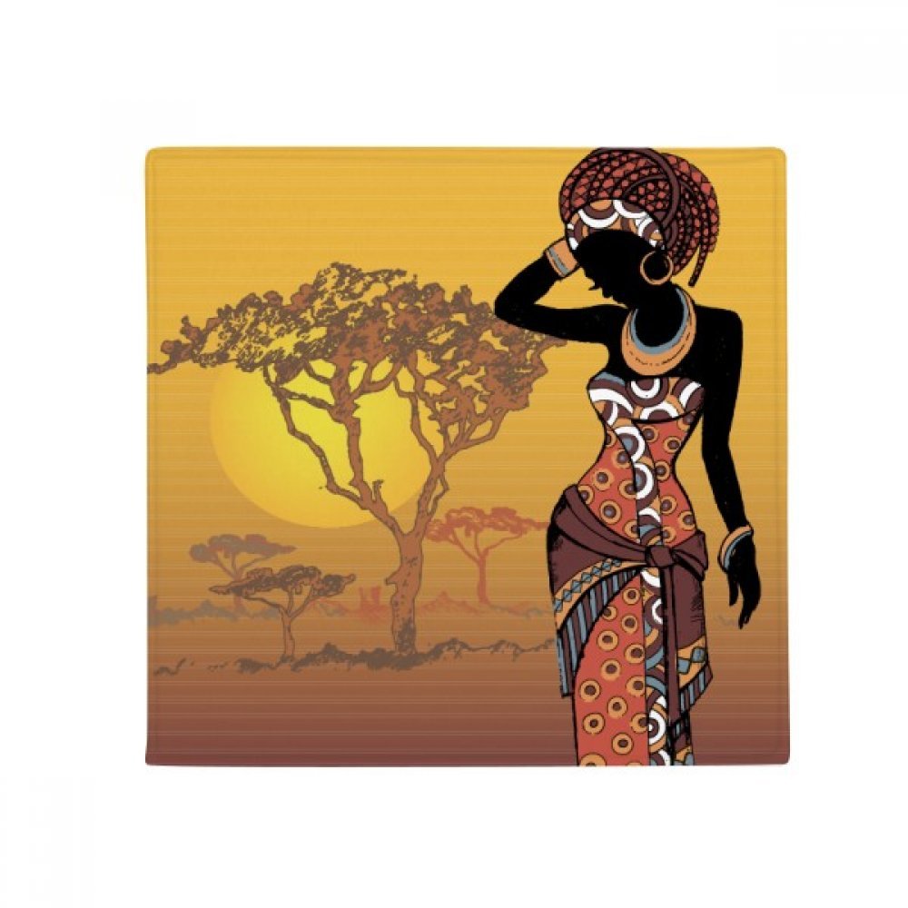 Tapis savane africaine noire idéal pour sécuriser le sol de votre cuisine familiale