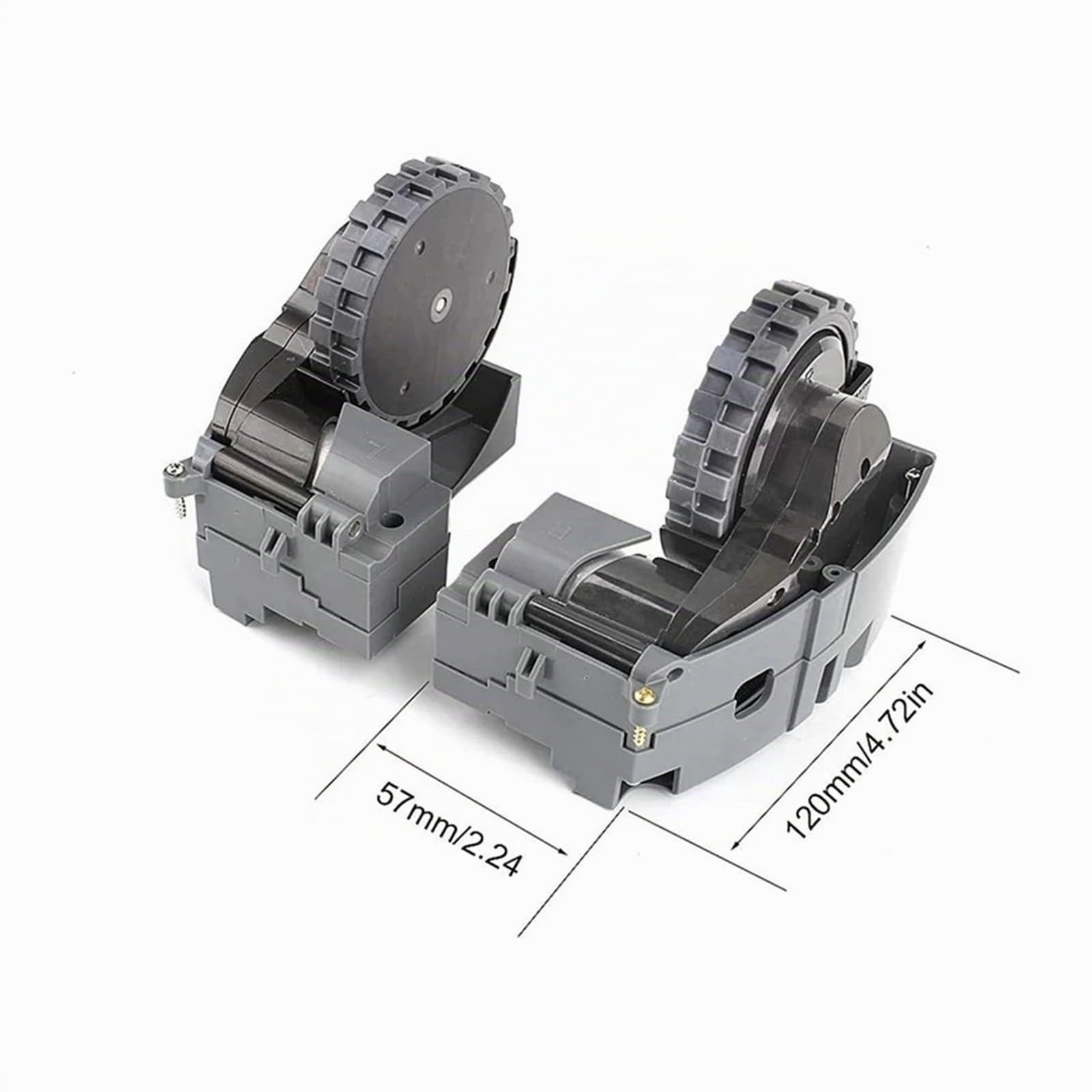 Module de Roue motrice Droite et Gauche Compatible avec iRobot Compatible avec Roomba série 500 600 700 800 900 Remplacement de pièces de Rechange (modèle 880 890 980 960 860)(Black R+L)