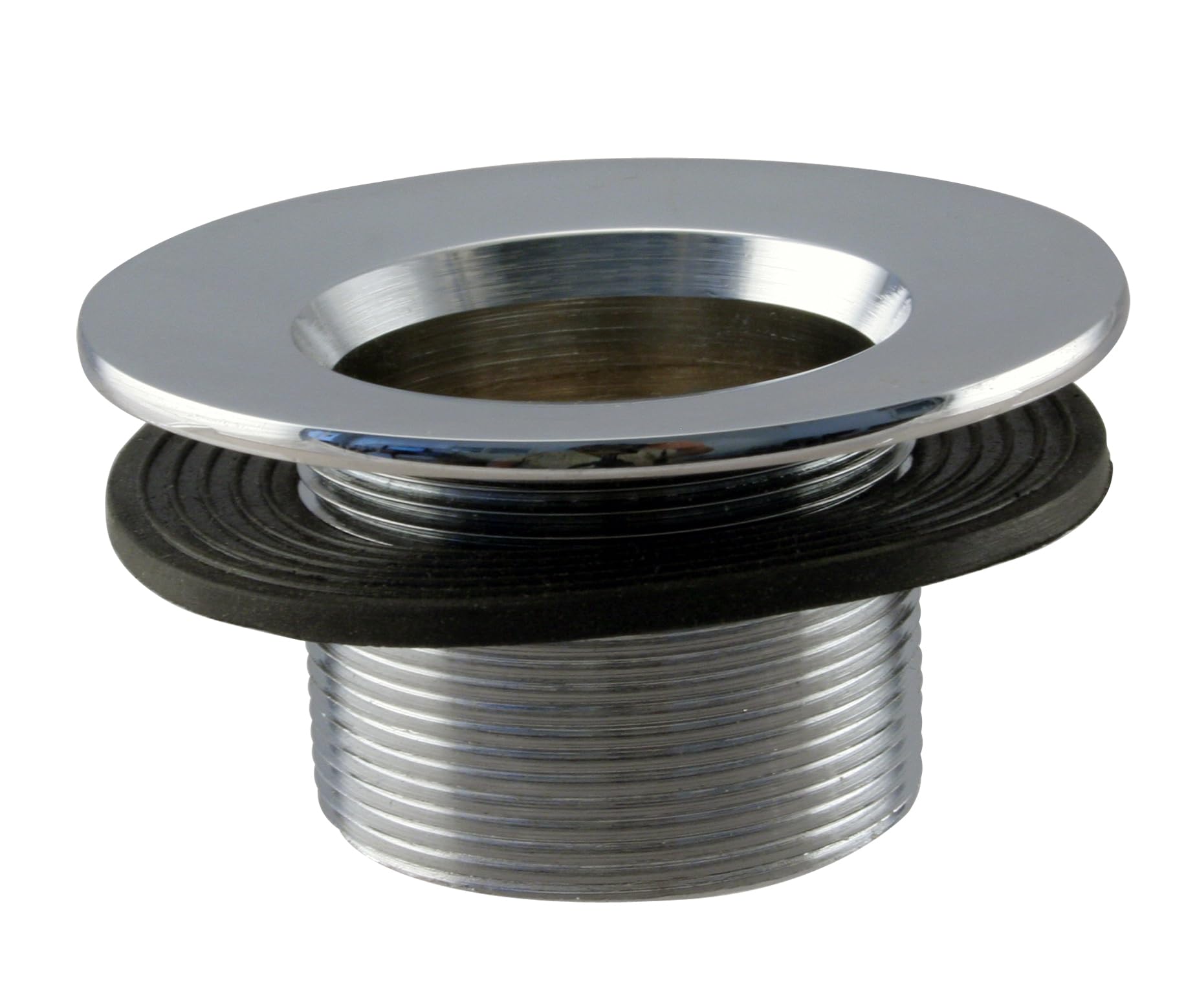 Westbrass 792SOCP-F Corpo Di Scarico, Cromato Lucido, 1-3/8" - Fine Thread-image