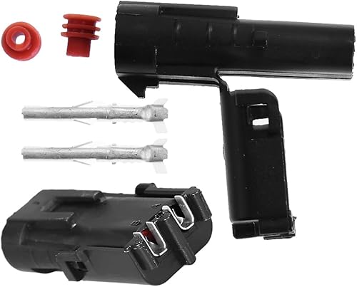 Miniatura 2 de 20 piezas 12015792 Kits completos 2 pines conector sellado 16-14 GA 8173 reemplazo para paquete de clima Delphi