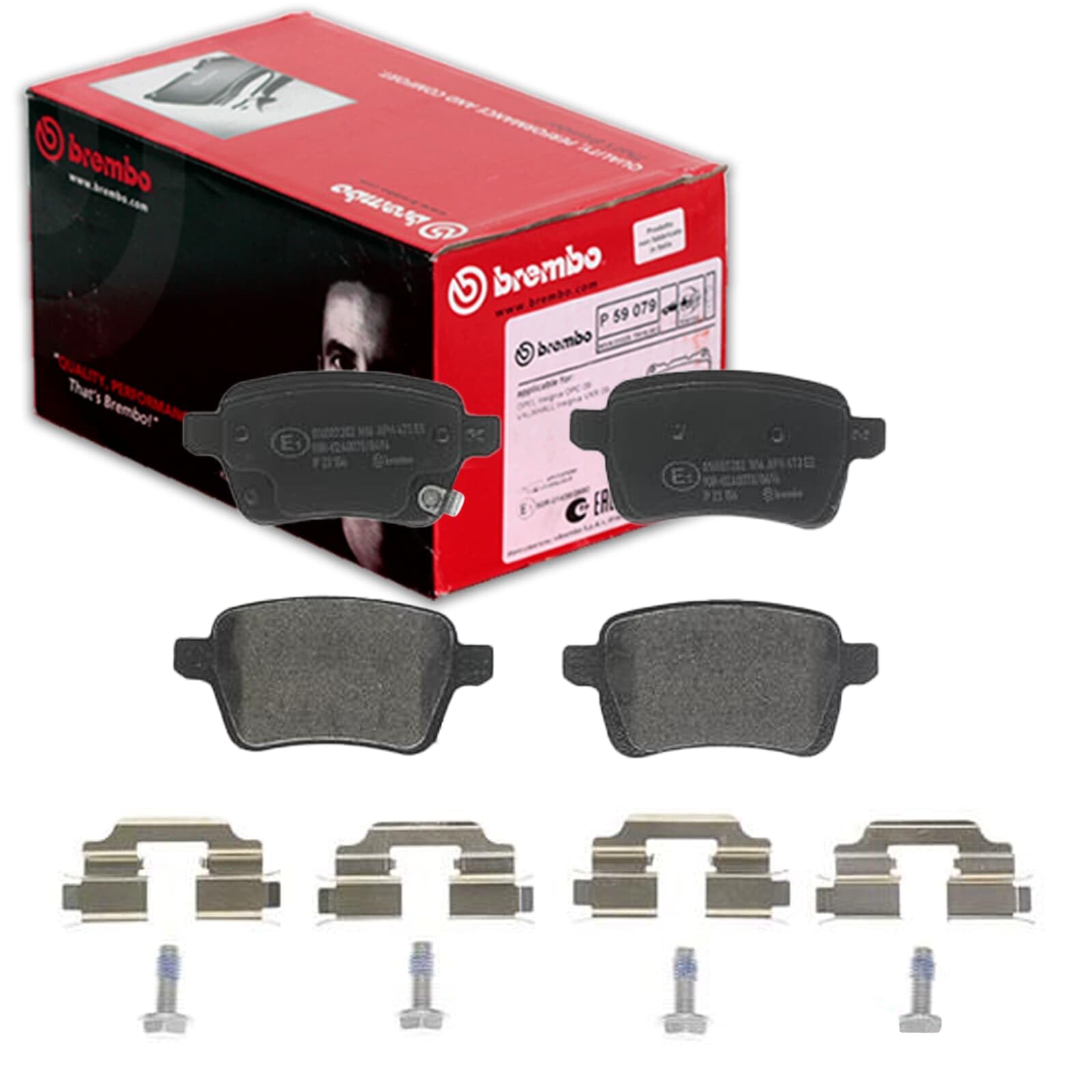 BREMBO P 23 156 Plaquette de Frein