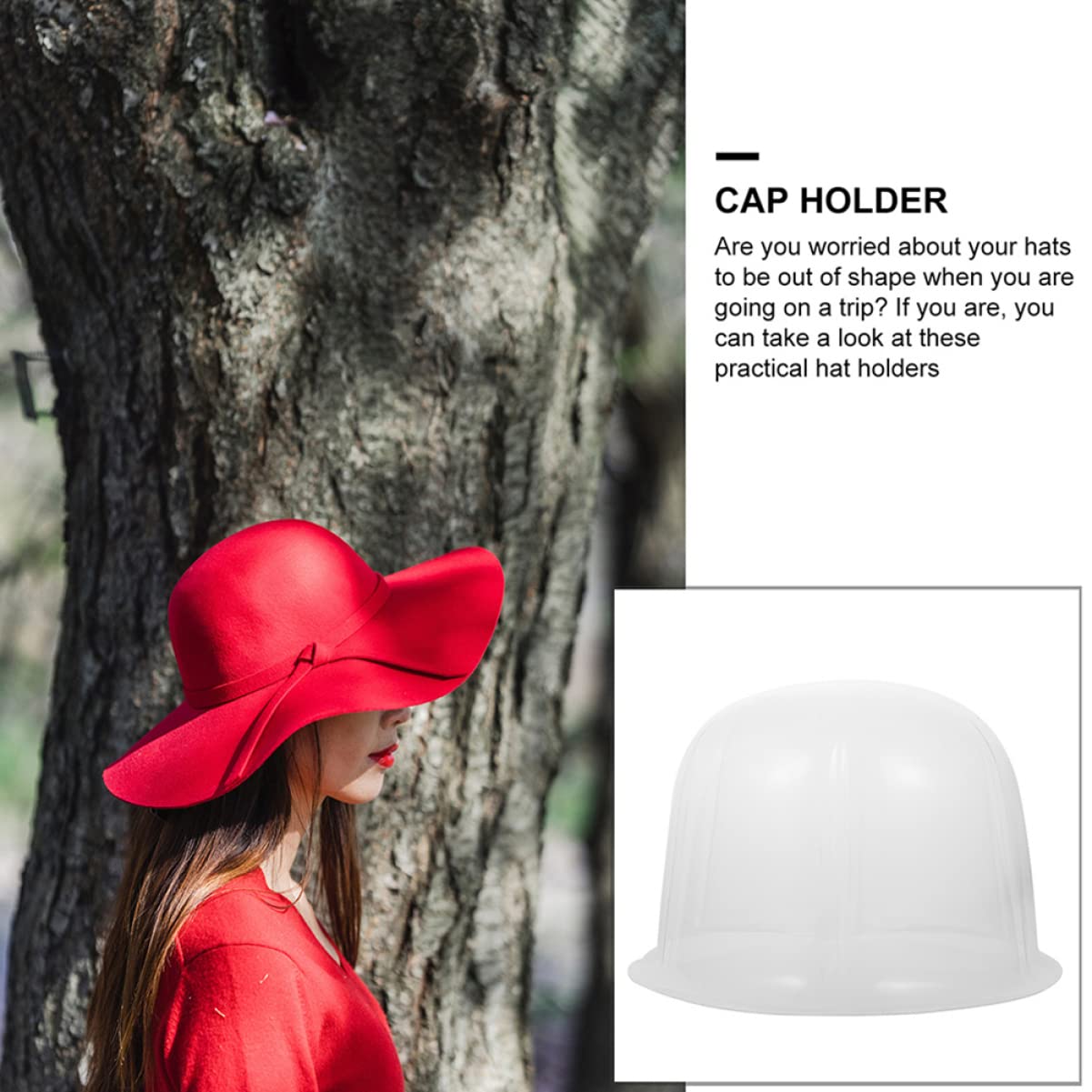 8pcs Container Storage Protector Bedroom Shop Machine Fedoras Organization Lavadora Home Dryer Hat Stand En Caps Cage Dome Organizer Lavar Headwear Stands