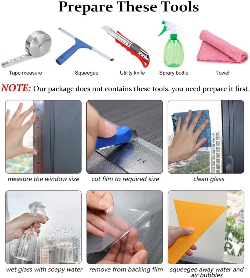 Miniatura 7 de Película de ventana unidireccional para privacidad de hogar lámina espejada y reflectante para vidrio con protección UV y control térmico no