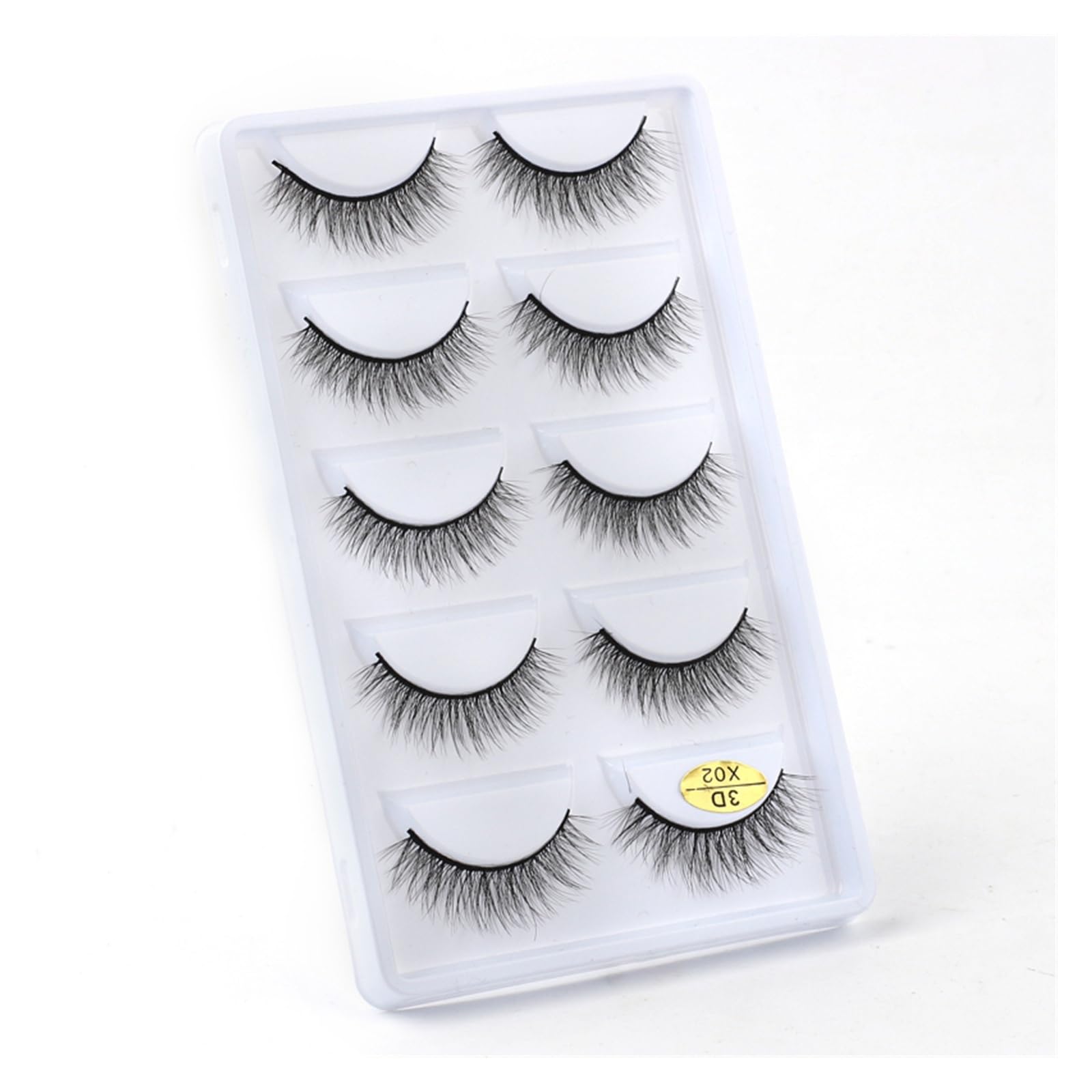 UAMOU 10 50 100 Boxes Mink Eyelashes Fluffy 3D Mink Lashes Makeup Natural Long Volume False Eyelashes Bulk