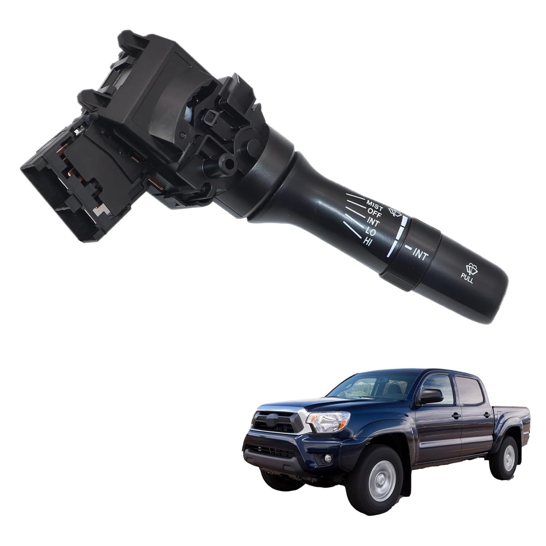パーツ Toyota Daihatsu Intermittent Wiper Time XQSMWF Turn Signal Headlight Switch Front Windshield Wiper Switch