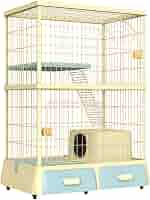 Aikenn 犬ケージ ペットサークル 猫ケージ 犬小屋 キャスター
