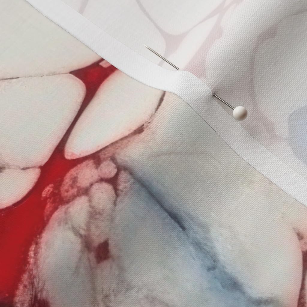 Spoonflower Fabric - Abstract Red White Blue American Flag USA Colors Printed on Petal Cotton Fabric by The Yard - Sewing Quilting Apparel Crafts Decor