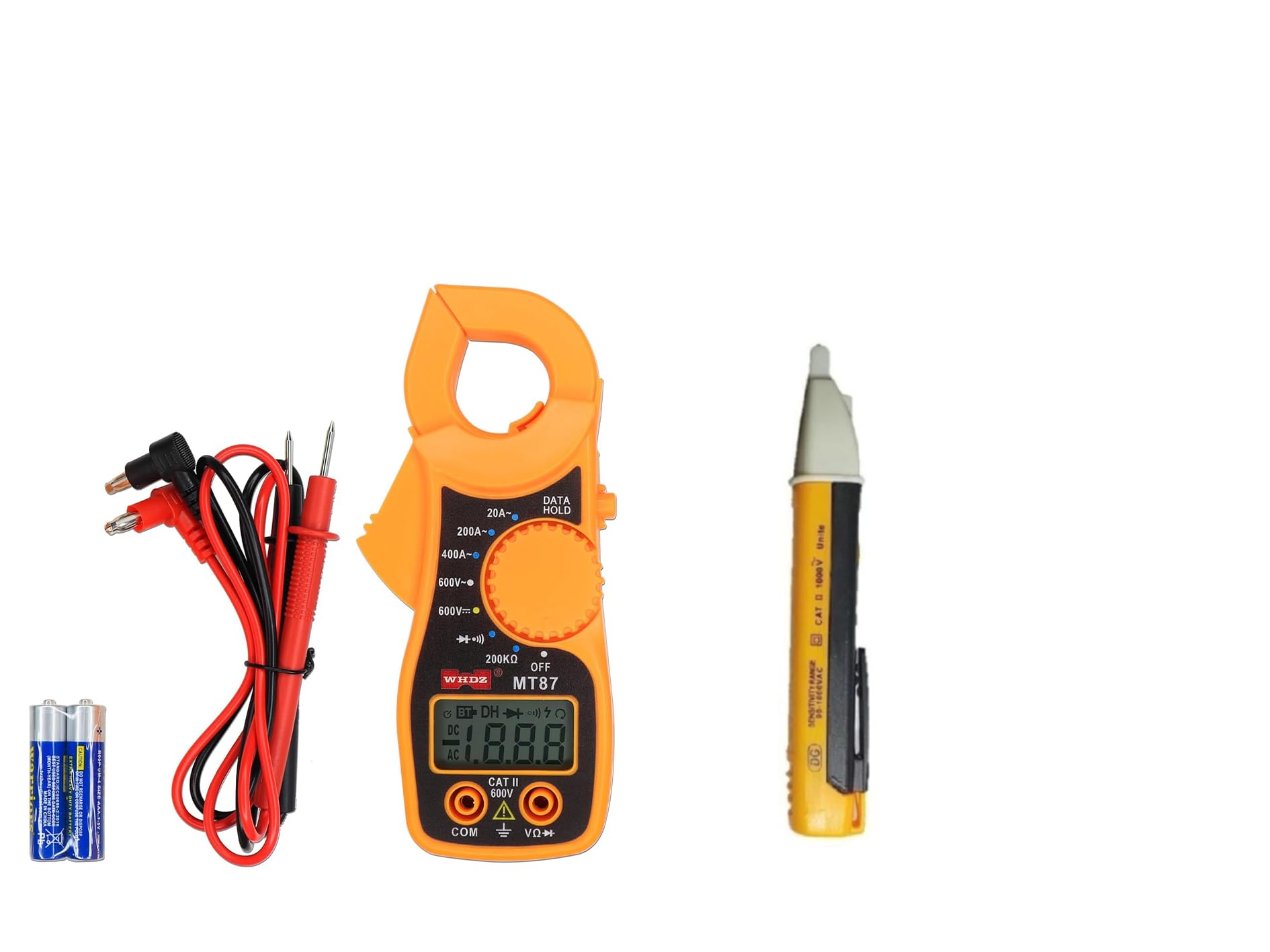 Mini Clamp Meter with Voltage tester ((Clamp Meter with Voltage Tester))-image-29