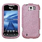 Asmyna HTCMYTH4GSLHPCDMS004NP Dazzling Diamante Bling Case for HTC My Touch 4G Slide - 1 Pack -...