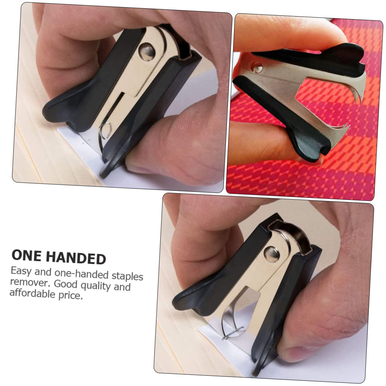 3er Set Heftklammerentferner - Praktische Werkzeuge Zum Einfachen Entfernen Von Klammern Aus Holz & Papier