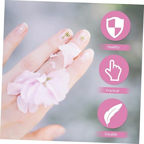 Miniatura 3 de FOMIYES 1 pieza de decoración de uñas accesorios de uñas adornos oro joyería de uñas estrella de mar decoración de conchas decoración de uñas clavos