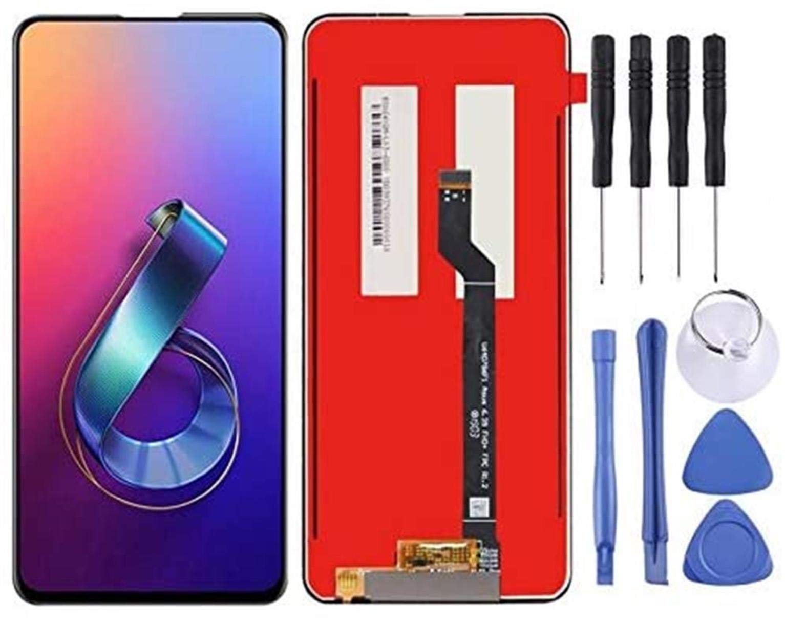 Amazon.co.jp: Asus Zenfone 6 ZS630KL 修理用 液晶パネル セット  