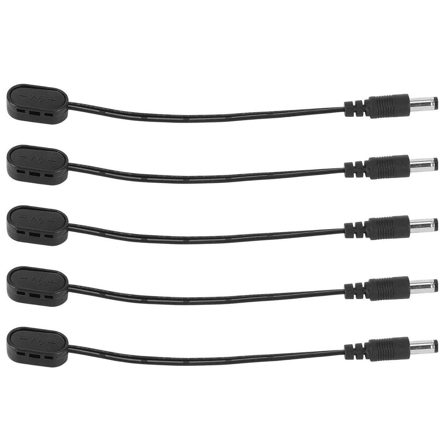 Złącze klipsa baterii, 5 szt. Adapter zasilacza 9 V Złącze klipsa baterii do pedału efektów gitarowych