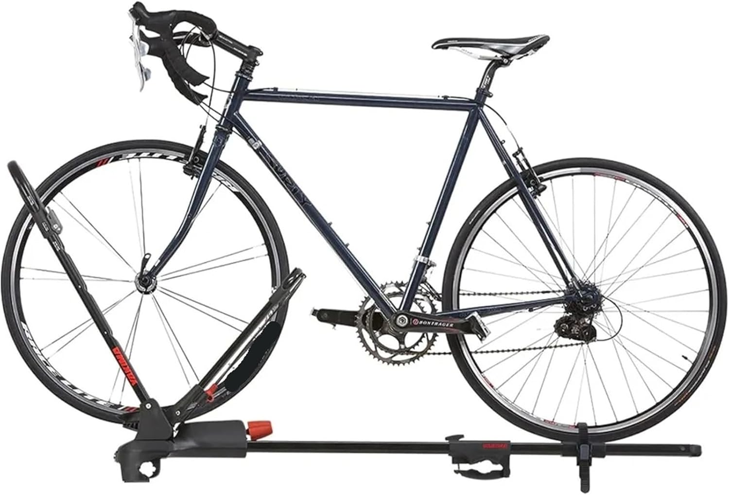 Front-Loading Roof Bike Carrier, Heavy-Duty Rack for Car and SUV Bicycle Storage