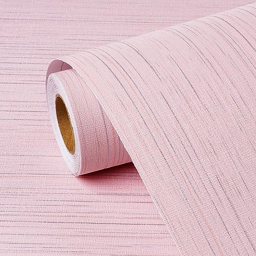 Papier peint rose pastel FunStick 40,1x1198,9 cm pour deco